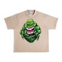 French Oak halloween green slimer ghost Urban Heavy Tee - longCreatives