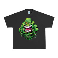 Pigment Black halloween green slimer ghost Urban Heavy Tee - longCreatives