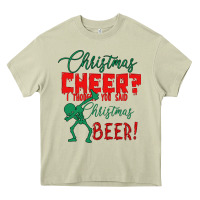 Mossy Christmas Cheer I Thought You Said Christmas Beer Heavy Core Tee - Bettercallsaul