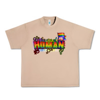 Burro We are all human Urban Heavy Tee - CowGirlArtShop