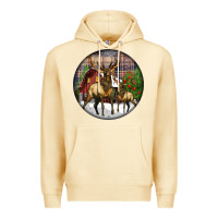 Pina Colada elk buck deer christmas Premium Hoodie - LillyAllenDesigns