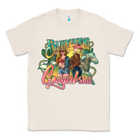 Natural Busy doing Cowgirl shit Classic Tee - HowdyJamesFarm