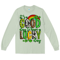 Matcha St. Patrick's It's a good day to have a lucky day Long Sleeve Tee - OliviaCreatesArt