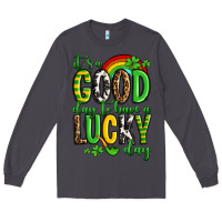 Smoke St. Patrick's It's a good day to have a lucky day Long Sleeve Tee - OliviaCreatesArt