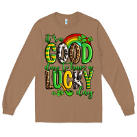 Toasted Coconut St. Patrick's It's a good day to have a lucky day Long Sleeve Tee - OliviaCreatesArt
