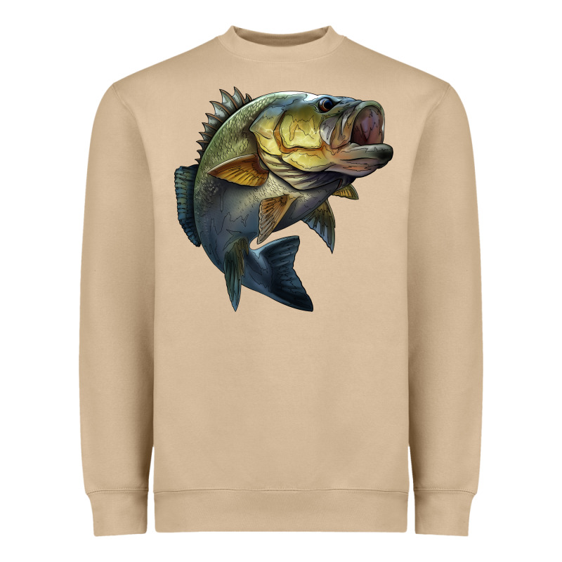 Jumping Bass Heavyweight Sweatshirt by LillyAllenDesigns | Teevron