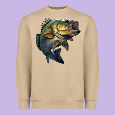 Jumping Bass Heavyweight Sweatshirt Designed By Lillyallendesigns