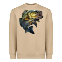 Mushroom jumping bass Heavyweight Sweatshirt - LillyAllenDesigns