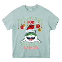 Arona All I Want For Christmas Is A Shark Heavy Core Tee - Bettercallsaul