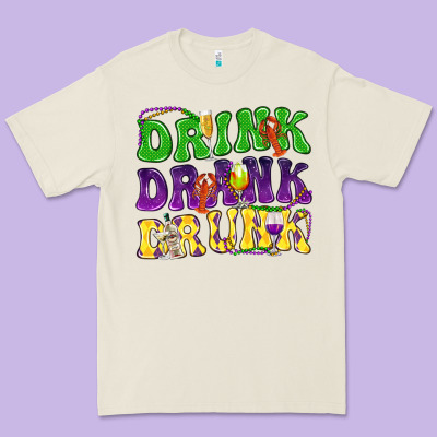 Drink Drank Drunk Premium Tee Designed By Nancycooperartshop