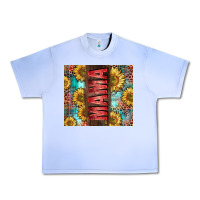 Grape Ice Mama Sunflower Urban Heavy Tee - CowGirlArtShop