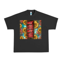 Pigment Black Mama Sunflower Urban Heavy Tee - CowGirlArtShop