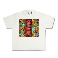 Pistachio Mama Sunflower Urban Heavy Tee - CowGirlArtShop