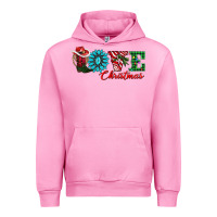 Fuchsia Pink love christmas Urban Hoodie - AdoDesignShop