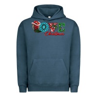 Pigment Midnight Navy love christmas Urban Hoodie - AdoDesignShop