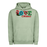 Pigment Oil Green love christmas Urban Hoodie - AdoDesignShop