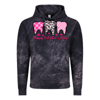 Cloud Black happy valentines day dentist Vintage Hoodie - OliviaCreatesArt
