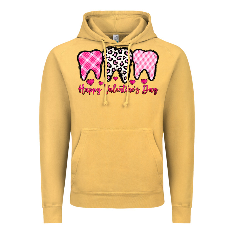 Happy Valentines Day Dentist Vintage Hoodie by OliviaCreatesArt | Teevron
