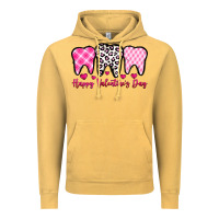 Vintage Mustard happy valentines day dentist Vintage Hoodie - OliviaCreatesArt