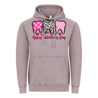 Vintage Zinc happy valentines day dentist Vintage Hoodie - OliviaCreatesArt