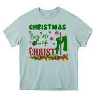 Arona Christmas Begins With Christ Heavy Core Tee - Bettercallsaul