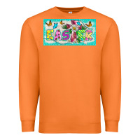 Carrot easter cross license plate template Premium Sweatshirt - BarkalooDesign