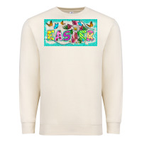 Sandshell easter cross license plate template Premium Sweatshirt - BarkalooDesign