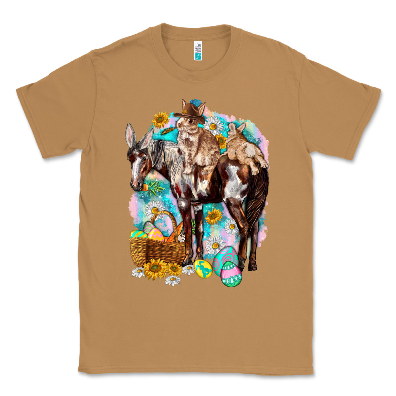 Happy Easter Day Rodeo Classic Tee by HowdyJamesFarm | Teevron