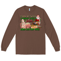 Chestnut torn between lookin like a snack and eatin one Long Sleeve Tee - FaDigitalArtStudio