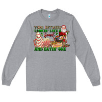 Heather Grey torn between lookin like a snack and eatin one Long Sleeve Tee - FaDigitalArtStudio
