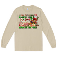 Mushroom torn between lookin like a snack and eatin one Long Sleeve Tee - FaDigitalArtStudio