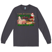 Smoke torn between lookin like a snack and eatin one Long Sleeve Tee - FaDigitalArtStudio