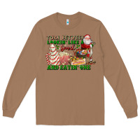 Toasted Coconut torn between lookin like a snack and eatin one Long Sleeve Tee - FaDigitalArtStudio