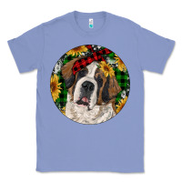 Colony Blue Christmas St. Bernard Classic Tee - RanaPortraitStore