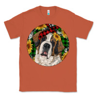 Copper Christmas St. Bernard Classic Tee - RanaPortraitStore