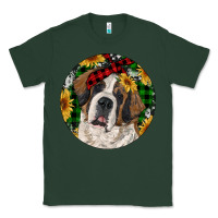 Sports Green Christmas St. Bernard Classic Tee - RanaPortraitStore