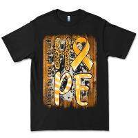 Black finding the cure starts with hope childhood cancer awareness  with bac Premium Tee - Jasminsmagicworld