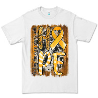 White finding the cure starts with hope childhood cancer awareness  with bac Premium Tee - Jasminsmagicworld