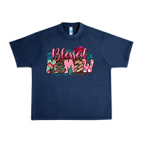 Navy Blessed memaw Mother's Day Urban Heavy Tee - CowGirlArtShop