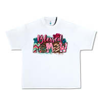 White Blessed memaw Mother's Day Urban Heavy Tee - CowGirlArtShop