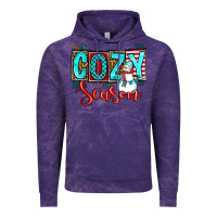 Cloud Purple cozy season Vintage Hoodie - OliviaCreatesArt