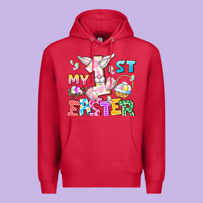 My 1st Easter Premium Hoodie Designed By Cowhidedigitalart
