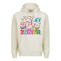 Oatmeal Heather My 1st Easter Premium Hoodie - CowhideDigitalArt