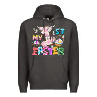 Smoke My 1st Easter Premium Hoodie - CowhideDigitalArt