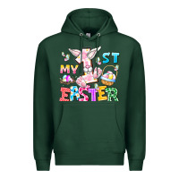 Sports Green My 1st Easter Premium Hoodie - CowhideDigitalArt