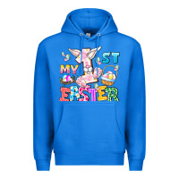 True Royal My 1st Easter Premium Hoodie - CowhideDigitalArt