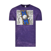 Cloud Purple volleyball mom blue mother's day Vintage Tee - CowGirlArtShop