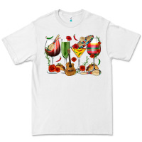 White Mexico Wine Glasses Premium Tee - texasbilliewilder
