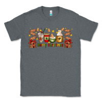 Charcoal Heather Christmas coffee cups Classic Tee - Artiststas