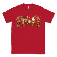 Red Christmas coffee cups Classic Tee - Artiststas